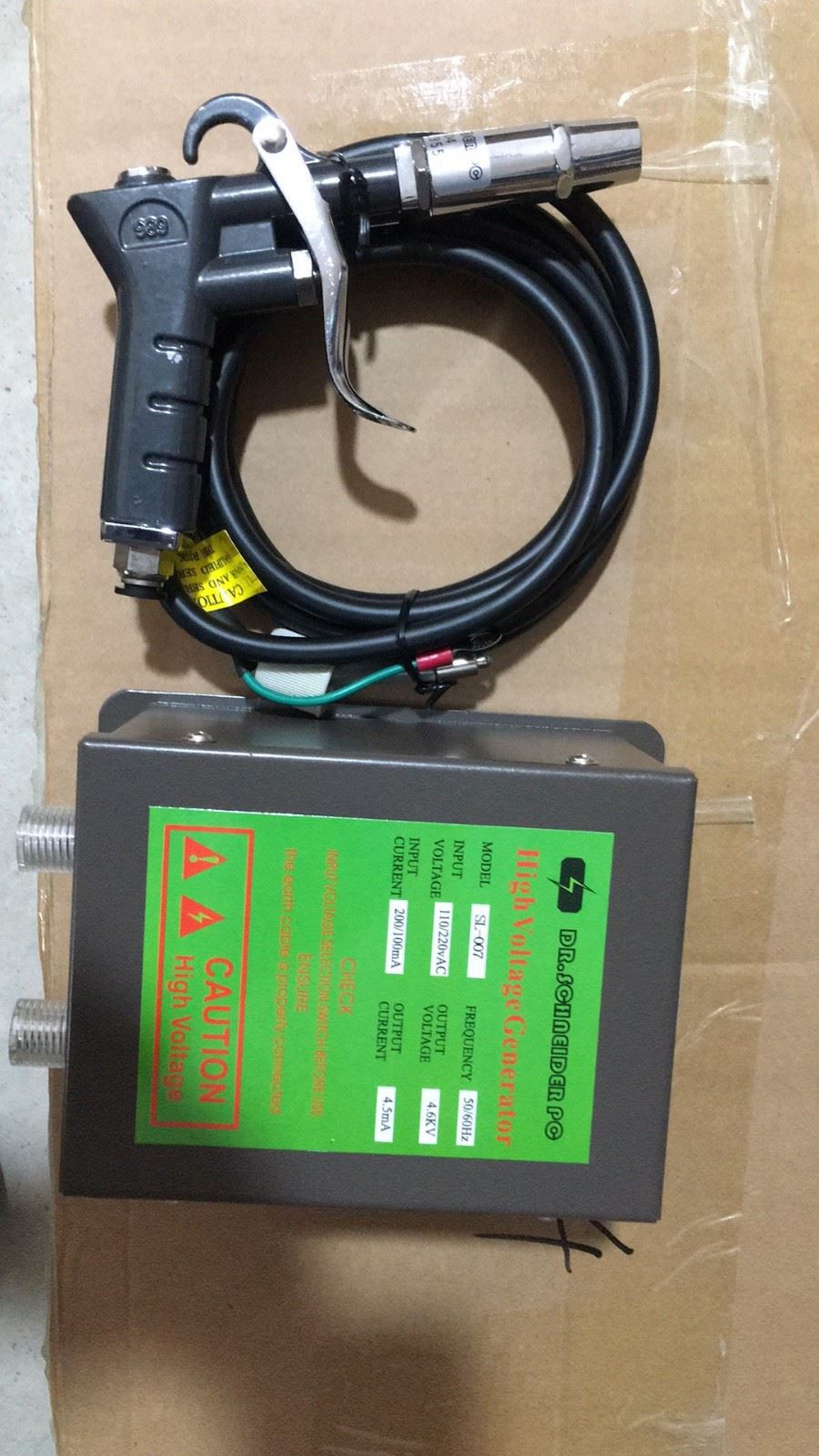 Ionizer air gun